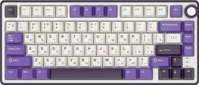 Zdjęcie produktu dla Royal Kludge R75 Blackberry Mousse Gaming Keyboard K Silver Switch
