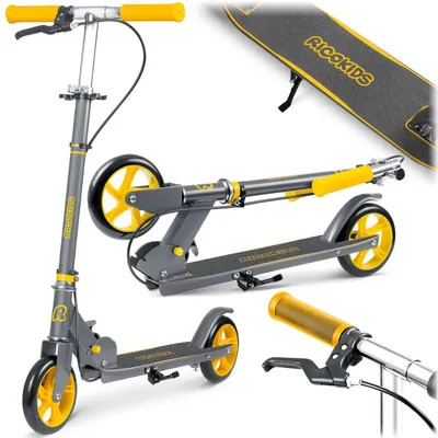 Obrázek produktu pro Koloběžka Kodi šedá a oranžová Ricokids