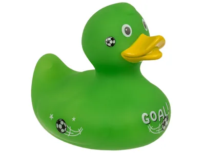 Produktbild von OOTB Fußball Quietsche-Ente ca. 10 cm