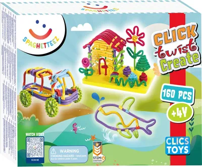 Image de Spaghetteez 3D Art Tiges de construction flexibles, 160dlg.