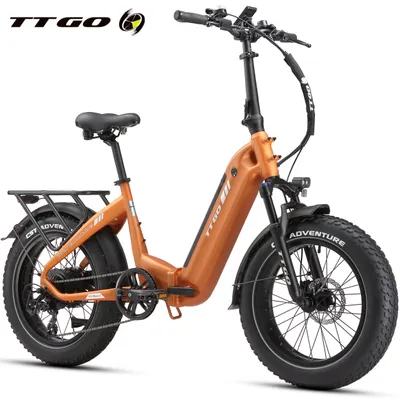 Produktbild von E-Bike Klapprad 20x4 Zoll, 70Nm Hinterradmotor, 140km, F6B, Drehmomentsensor 7 Gang SHIMANO, Kettenschaltung, Heckmotor, 864 Wh, MAX. 150kg