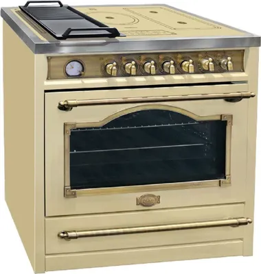 Produktbild von Kaiser Küchengeräte Induktions-Standherd HC 93655 IElfEm+Grilplatte, Elektro Standherd 90 cm / 115 L+Grilplatte