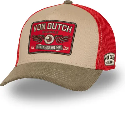 Immagine prodotto di Cappello trucker semicurvo Von Dutch Originals - EYE Khaki