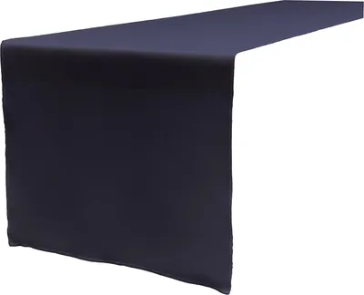 Produktbild von Famanu Tafelläufer Marineblau - 35 x 275 cm - Polyester - Für Feiern und Veranstaltungen