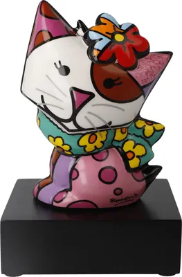 Immagine prodotto di Goebel Figur Romero Britto Flowing, Porzellan, Bunt, 20.5 cm, 66453441