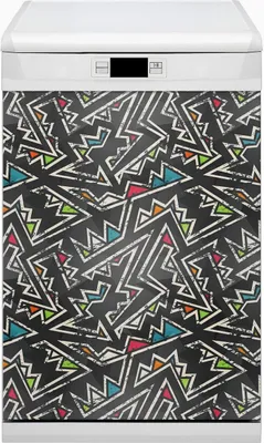 Produktbild von Magnete  Dekorative Magnet Folie für Geschirrspüler 45x80 cm Küche  - Graffiti