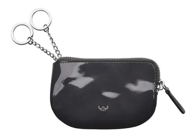 Produktbild von Golden Head Leder Schlüsselmäppchen Carrara Zipped Key Case Anthracite anthrazit