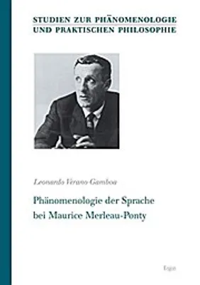 Produktbild von Phänomenologie der Sprache bei Maurice Merleau-Ponty