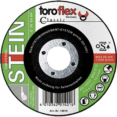 Produktbild von Toroflex TRENNSCHEIBE Trennscheiben für Stein 14020 125x2,5