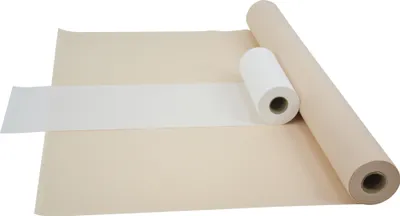 Produktbild von Sensalux Kombi-Set 1 Tischdeckenrolle 1,5m x 25m creme + Tischläufer 30cm weiß