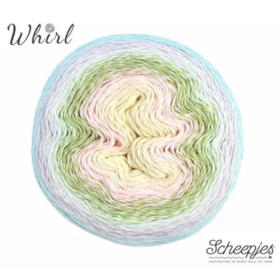 Produktbild von Scheepjes Whirl 215g - Farbverlaufs-Garn (767) Melting Macaron