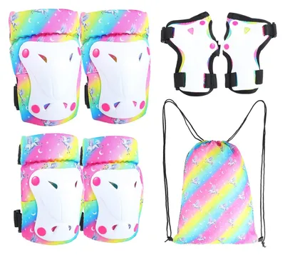 Image de Ensemble de protection pour enfants, comprenant des protections pour les genoux et les coudes