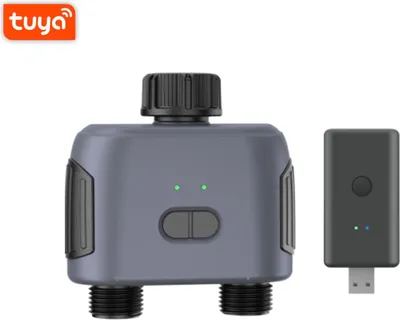 Obrázok produktu pre Inteligentný ovládací ventil BOT pre záhradnú hadicu 2-zónový Bluetooth GDV2 Tuya