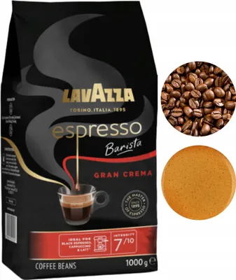 Obrázok produktu pre Lavazza L'Espresso Barista Gran Crema, 1 kg, Espresso, Stredne pražená, 1 kusov, Taška