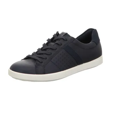 Produktbild von Ecco Damen Schnürschuhe Sportlich Gummisohle blau