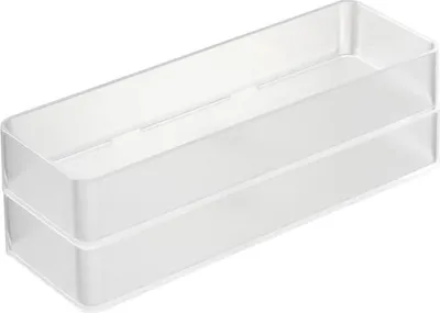 Image de TOWER Organiseur de tiroirs Blanc L - Set 2 pcs.