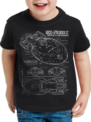 Produktbild von style3 NCC-74656 Voyager T-Shirt Kinder blaupause