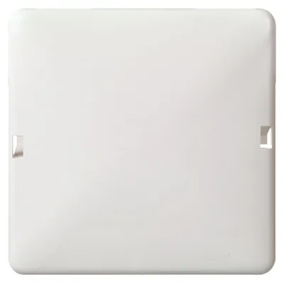 Produktbild von ELSO Renovierung Blindabdeckung 503014 rastbar 1fach reinweiss