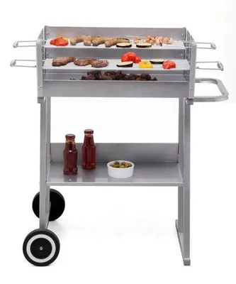 Zdjęcie produktu dla ACTIVA GRILL WĘGLOWY WÓZEK MUNCHEN 58 x 20 cm (x2) - 10925