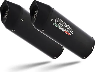 Produktbild von GPR Slip-On Auspuffanlagen Furore Evo4 Schwarz Genehmigt für Yamaha FJR 1300