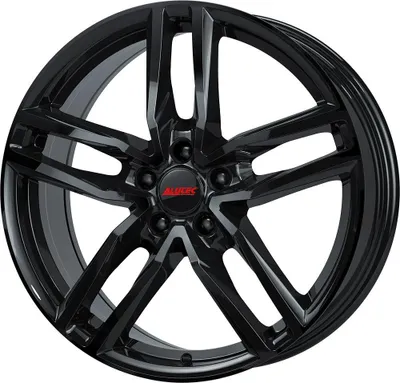 Produktbild von 16 Zoll Alufelge ALUTEC Ikenu 16"x6.5" 4x108 PCD ET45 63.40mm Felge Schwarz