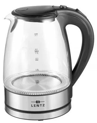Zdjęcie produktu dla Czajnik Lentz o pojemności 1700 ml Szkło żaroodporne