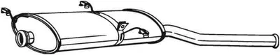 Produktbild von Bosal Endschalldämpfer  135-009