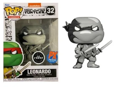 Zdjęcie produktu dla Funko POP Teenage Mutant ninja Turtles 32 Leonardo chase Limitowana Figurka Kolekcjonerska