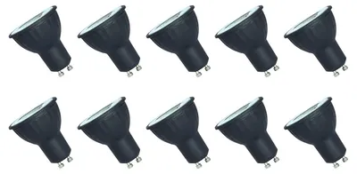 Produktbild von Spectrum GU10 LED Spot Lampe 4W 360lm 3000K Warmweiß 230V 10 Stück