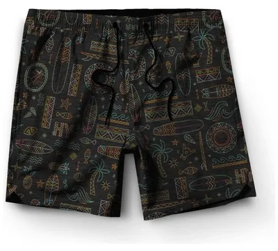 Obrázek produktu pro Plavky Hydroponic Tribal 17" charcoal pro Pánské