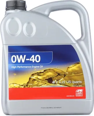 Produktbild von FEBI BILSTEIN für 0W-40 4 Liter Motoröl Motorenöl Synthetisch 229.5 229.3 Longlife-01 502 00 505 00 Öl