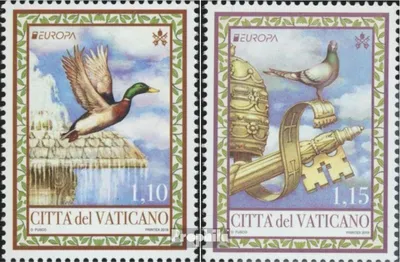 Produktbild von Briefmarken Vatikanstadt 2019 Mi 1962-1963 (kompl.Ausg.) postfrisch Einheimische Vögel