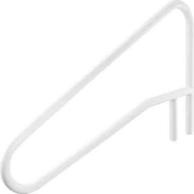 Productafbeelding van Zwembadrailing, 137,1 x 81,3 cm. Zwembadhandgreep, draagvermogen 100 kg. Robuuste roestvrijstalen handgreep voor zwembaden, met naadloze lasnaden, te monteren in een inbouwuitvoering of met een basis. Geschikt voor zwembaden, waterparken en wellnesscentra