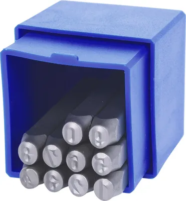 Image de KS Tools 1560467 Number stamp set