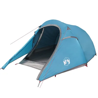 Immagine prodotto di Tenda da Campeggio a Tunnel per 2 Persone Blu Impermeabile