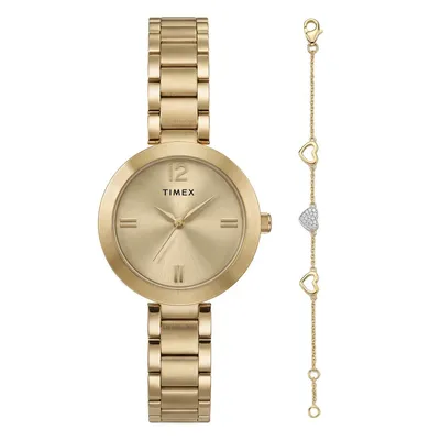 Obrázok produktu pre Hodinky Timex TWG068100 v zlatej farbe