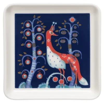 Obrázok produktu pre iittala - Štvorcový tanier Taika, 12 x 12 cm, modrý