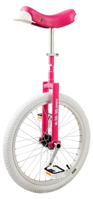 Produktbild von Einrad 20 Zoll (406 mm) mit Flatcrown-Gabel, Vierkantachse und Sattelschnellspanner, Pink