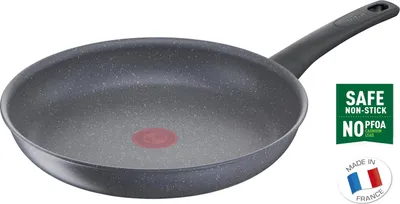 Produktbild von Tefal Healthy Chef G15006, Rund, Allzweckpfanne, Grau, 175 °C, Aluminium, Thermo-Punkt