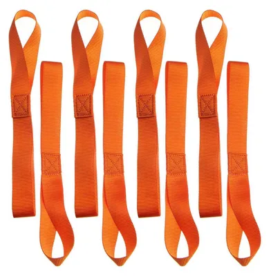 Immagine prodotto di Cinghie di fissaggio con occhielli, cinghie di tensionamento, confezione da 8 pezzi, 29,5 x 2,5 cm, in nylon