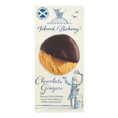 Produktbild von Chocolate Gingers - Ingwerkekse mit dunklem Schokoladenüberzug 133g