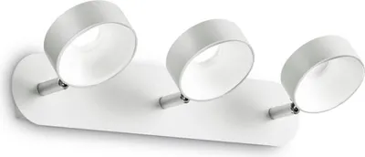 Produktbild von Ideal Lux LED Deckenleuchte Oby 3-flg. Weiß 196701