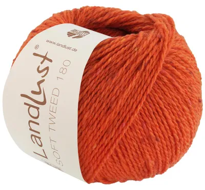 Produktbild von Lana Grossa - Landlust Soft Tweed 180 0124 orange meliert