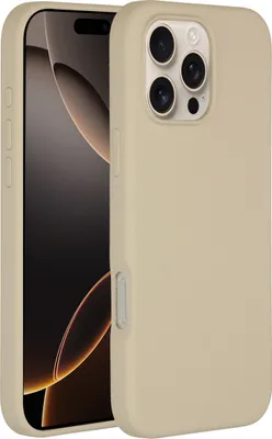 Produktbild von Accezz Liquid Silikoncase mit MagSafe iPhone 16 Pro Max - Stone