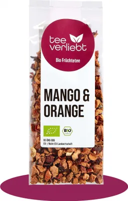 Produktbild von teeverliebt - Mango & Orange  Früchtetee | 100 g