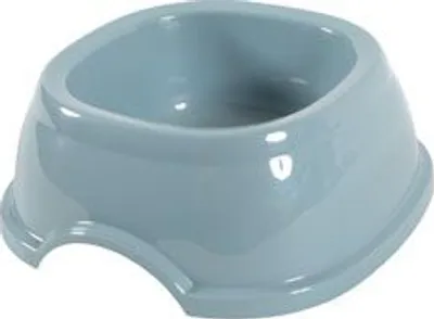 Image de Gamelle plastique antidérapante chien 0,6l bleu Zolux