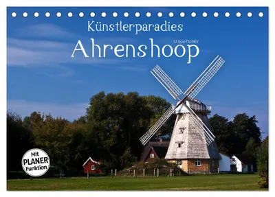 Produktbild von Künstlerparadies Ahrenshoop (Tischkalender 2027 DIN A5 quer), CALVENDO Monatskalender