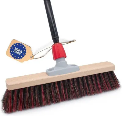 Obrázok produktu pre Ulica metla 40 cm, teleskopická rúčka, na hrubé a jemné nečistoty