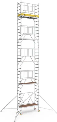 Produktbild von Iller Klappgerüste mit Sicherheitsaufbau 1,35x1,80m | 10,45 m AH
