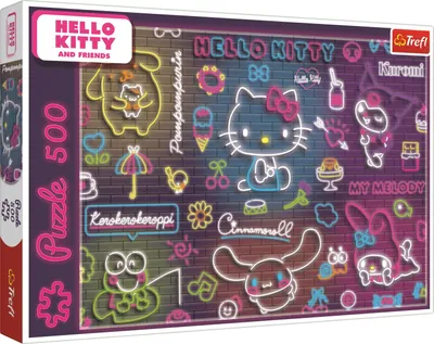 Immagine prodotto di CUBI PUZZLE 500 Neon HelloKitty 37523
